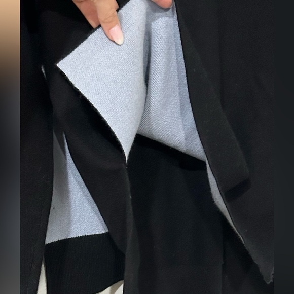 Proenza Schouler Cashmere Shoulder Zip Layered Sweater Black S - Picture 2 of 5